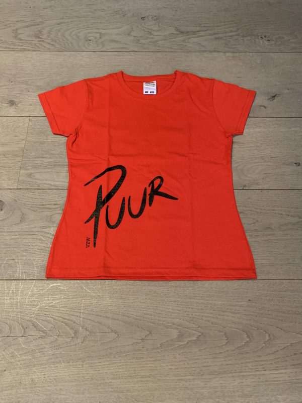 T-shirt meisjes model ROOD