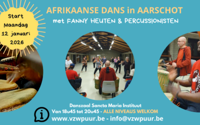 Nieuwe lessenreeks Afrikaanse Dans vanaf 12 januari!